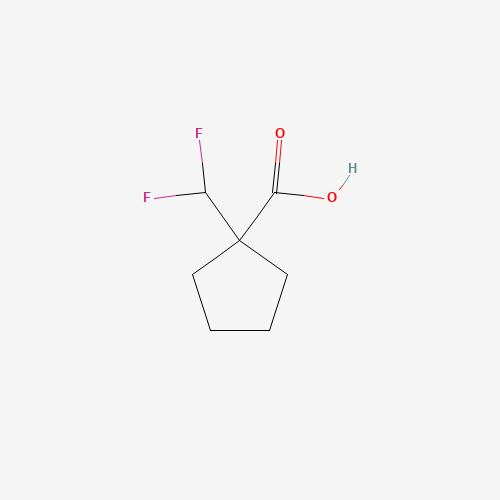 1-(Difluoromethyl)cyclopentane-1-carboxylic acid