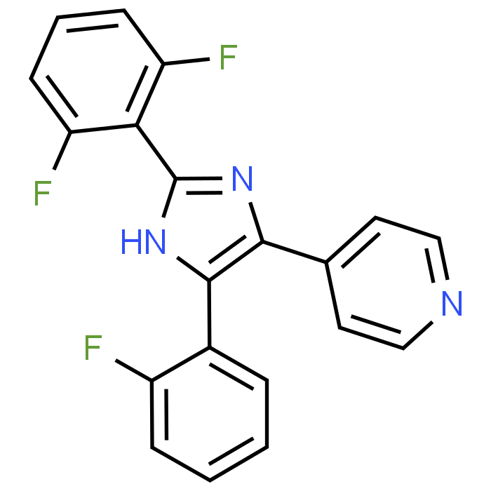 4-(2-(2,6-Difluorophenyl)-4-(4-fluorophenyl)-1H-imidazol-5-yl)pyridine