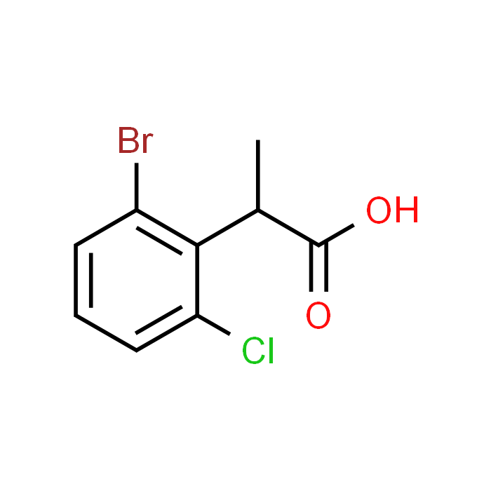 2-(2-Bromo-6-chlorophenyl)propanoic acid