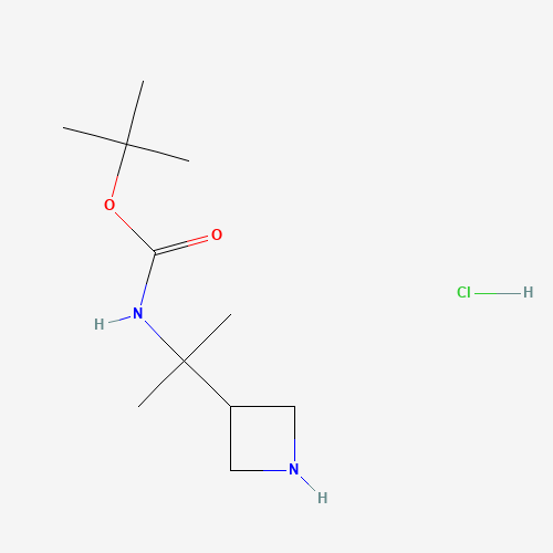 tert-Butyl (2-(azetidin-3-yl)propan-2-yl)carbamate hydrochloride