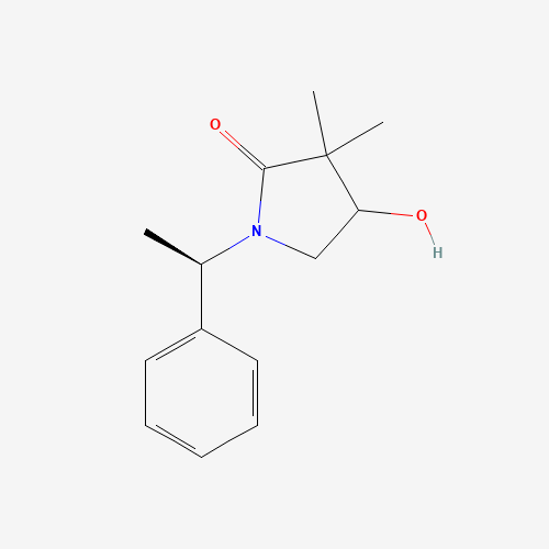 4-Hydroxy-3,3-dimethyl-1-((R)-1-phenylethyl)pyrrolidin-2-one