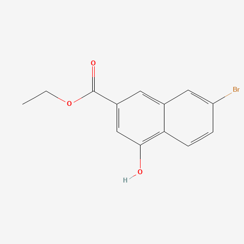 Ethyl 7-bromo-4-hydroxy-2-naphthoate
