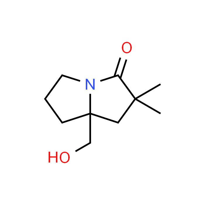 7a-(Hydroxymethyl)-2,2-dimethyltetrahydro-1H-pyrrolizin-3(2H)-one