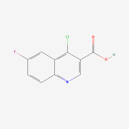 4-Chloro-6-fluoroquinoline-3-carboxylic acid