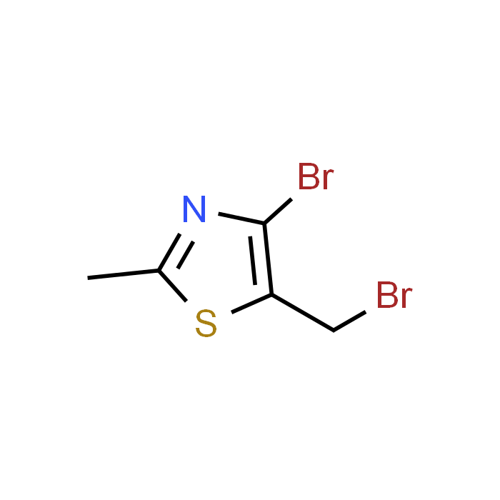 4-Bromo-5-(bromomethyl)-2-methylthiazole