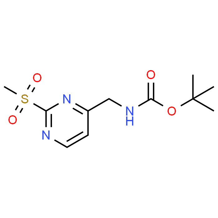 tert-Butyl ((2-(methylsulfonyl)pyrimidin-4-yl)methyl)carbamate