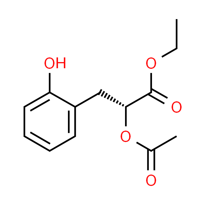 (R)-Ethyl 2-acetoxy-3-(2-hydroxyphenyl)propanoate