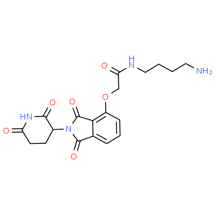 N-(4-Aminobutyl)-2-((2-(2,6-dioxopiperidin-3-yl)-1,3-dioxoisoindolin-4-yl)oxy)acetamide