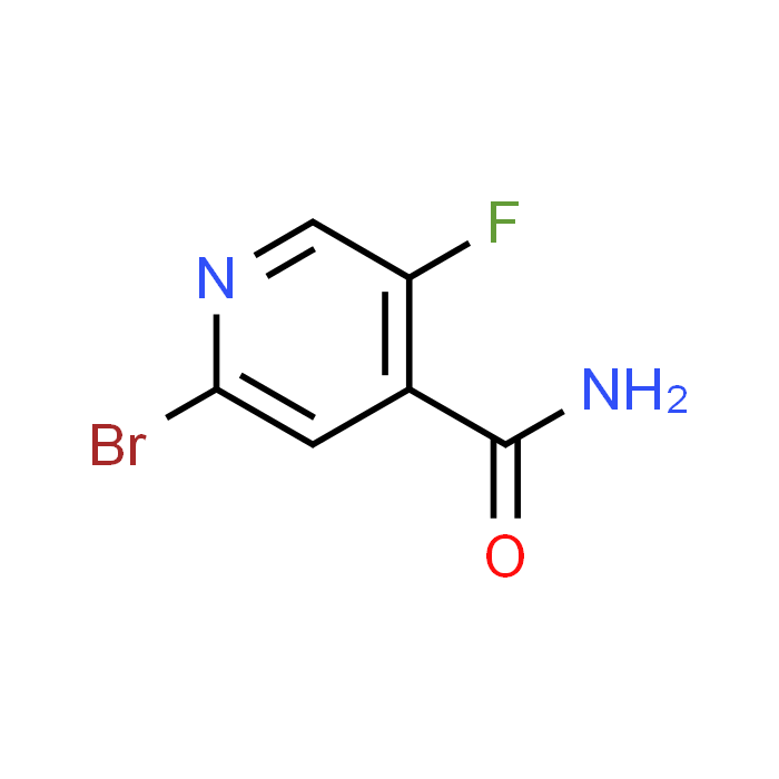 2-Bromo-5-fluoroisonicotinamide
