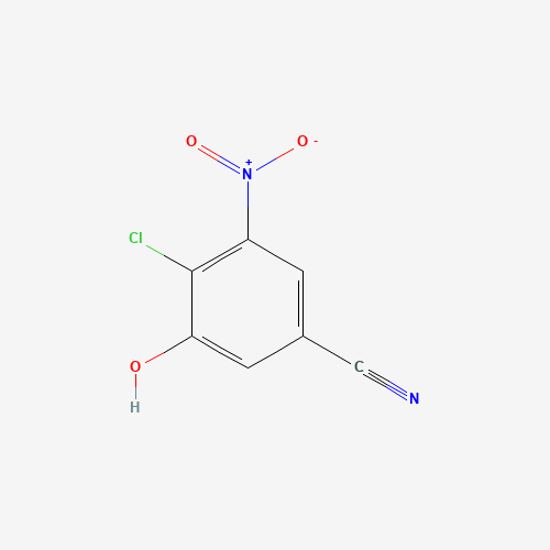 4-chloro-3-hydroxy-5-nitrobenzonitrile