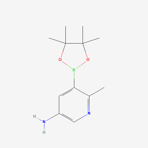 6-Methyl-5-(4,4,5,5-tetramethyl-1,3,2-dioxaborolan-2-yl)pyridin-3-amine
