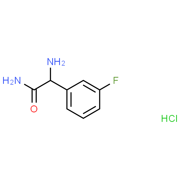 2-Amino-2-(3-fluorophenyl)acetamide hydrochloride