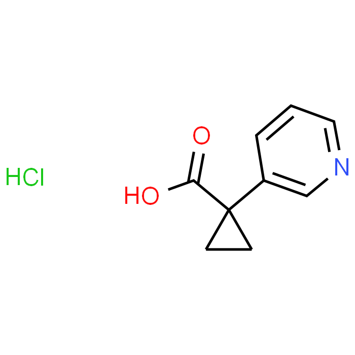 1-(Pyridin-3-yl)cyclopropane-1-carboxylic acid hydrochloride