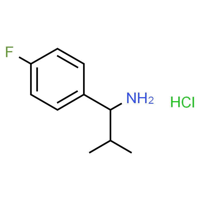 1-(4-Fluorophenyl)-2-methylpropan-1-amine hcl