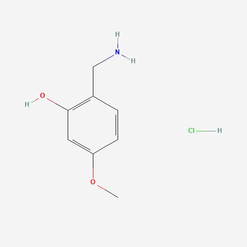 2-(Aminomethyl)-5-methoxyphenol hydrochloride