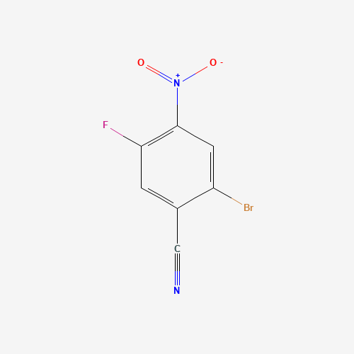 2-Bromo-5-fluoro-4-nitrobenzonitrile