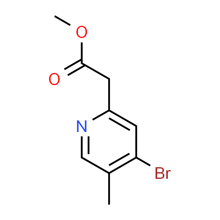 Methyl 2-(4-bromo-5-methylpyridin-2-yl)acetate