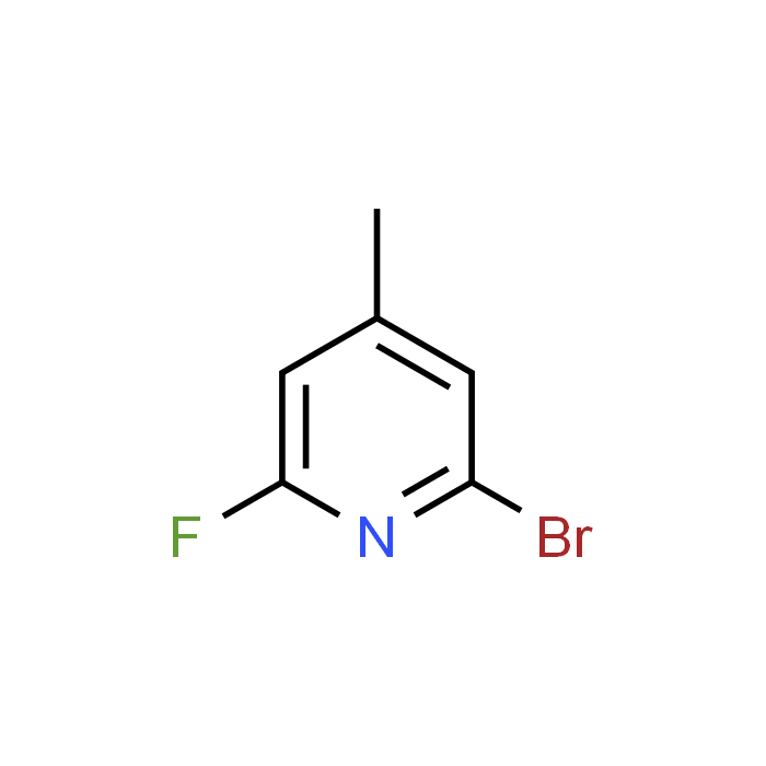 2-Bromo-6-fluoro-4-methylpyridine