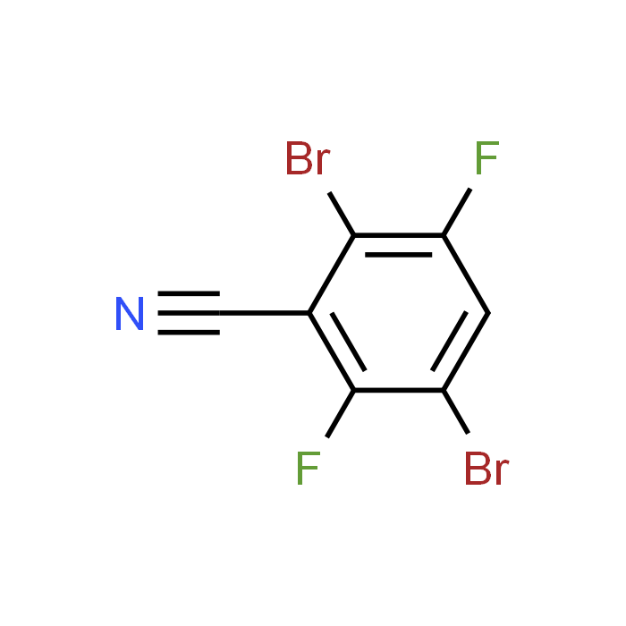 2,5-Dibromo-3,6-difluorobenzonitrile