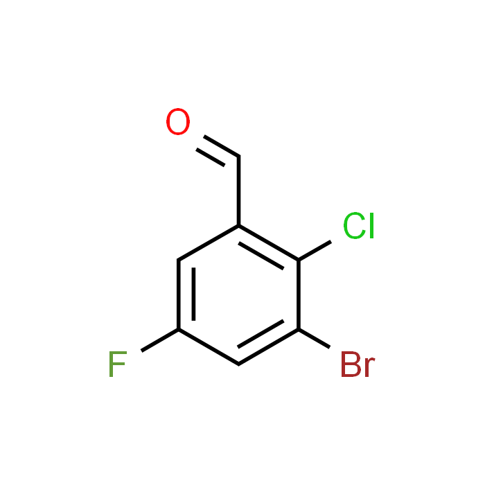 3-Bromo-2-chloro-5-fluorobenzaldehyde