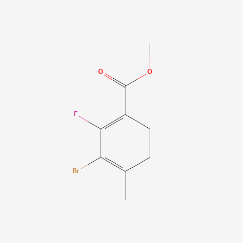 Methyl 3-bromo-2-fluoro-4-methylbenzoate