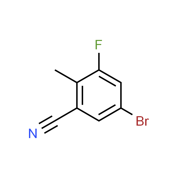 5-Bromo-3-fluoro-2-methylbenzonitrile