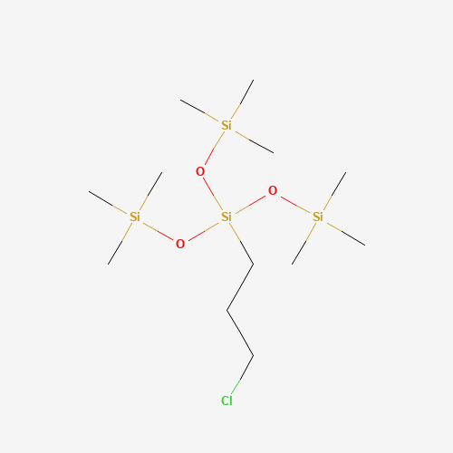 3-(3-Chloropropyl)-1,1,1,5,5,5-hexamethyl-3-((trimethylsilyl)oxy)trisiloxane