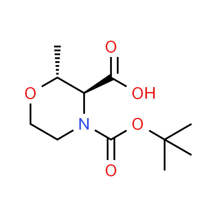 (2R,3S)-4-(tert-Butoxycarbonyl)-2-methylmorpholine-3-carboxylic acid