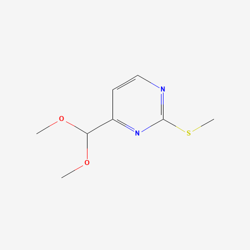 4-(Dimethoxymethyl)-2-(methylthio)pyrimidine