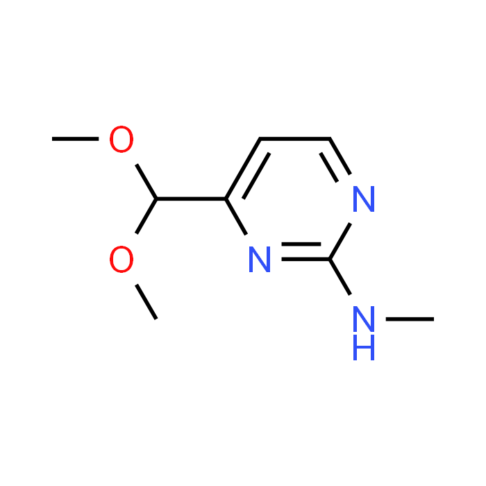 4-(Dimethoxymethyl)-N-methylpyrimidin-2-amine
