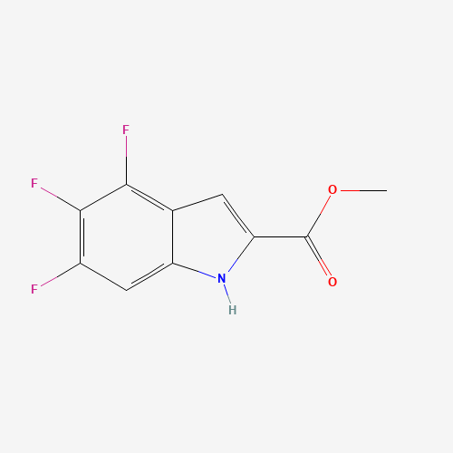 Methyl 4,5,6-trifluoro-1H-indole-2-carboxylate