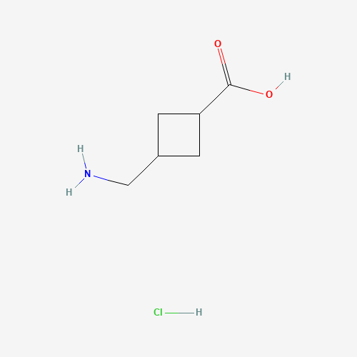3-(aminomethyl)cyclobutane-1-carboxylic acid HCl