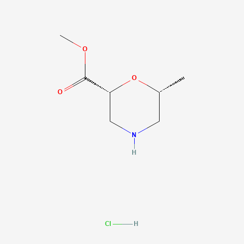 Methyl (2R,6R)-6-methylmorpholine-2-carboxylate hydrochloride