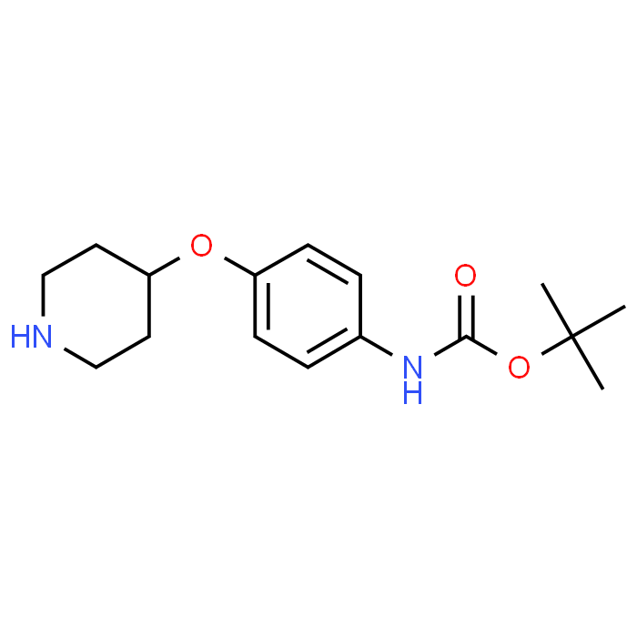 tert-Butyl (4-(piperidin-4-yloxy)phenyl)carbamate