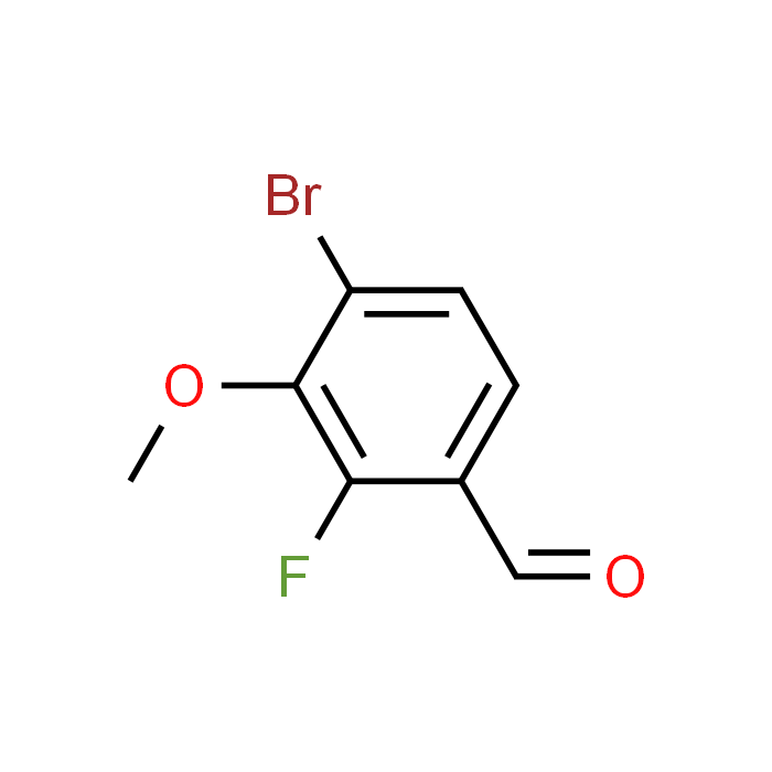 4-Bromo-2-fluoro-3-methoxybenzaldehyde