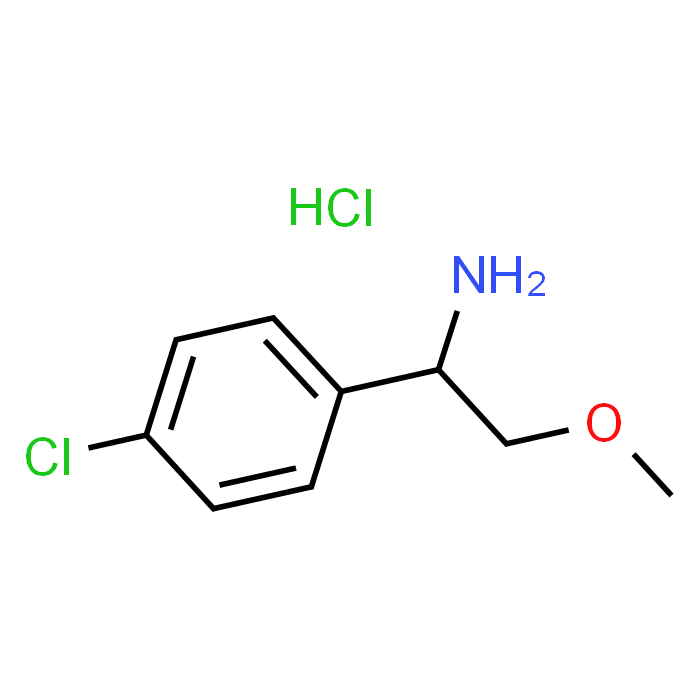 1-(4-Chlorophenyl)-2-methoxyethanamine hydrochloride