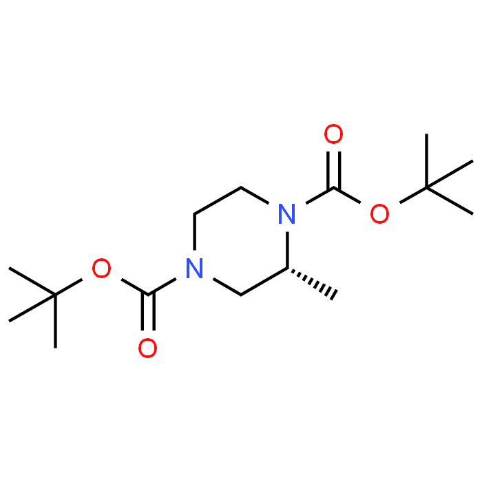 (R)-Di-tert-butyl 2-methylpiperazine-1,4-dicarboxylate