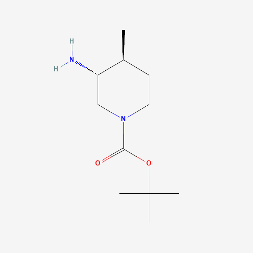 (3R,4S)-tert-Butyl 3-amino-4-methylpiperidine-1-carboxylate