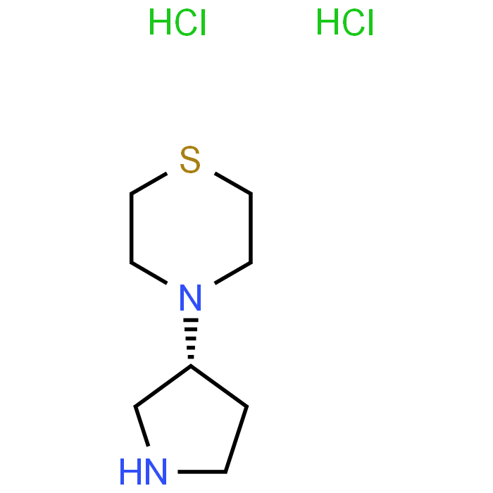 (R)-4-(Pyrrolidin-3-yl)thiomorpholine dihydrochloride