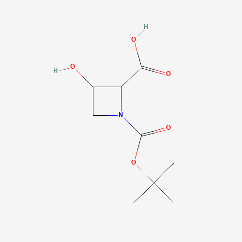1-(tert-Butoxycarbonyl)-3-hydroxyazetidine-2-carboxylic acid