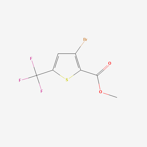 Methyl 3-bromo-5-(trifluoromethyl)thiophene-2-carboxylate