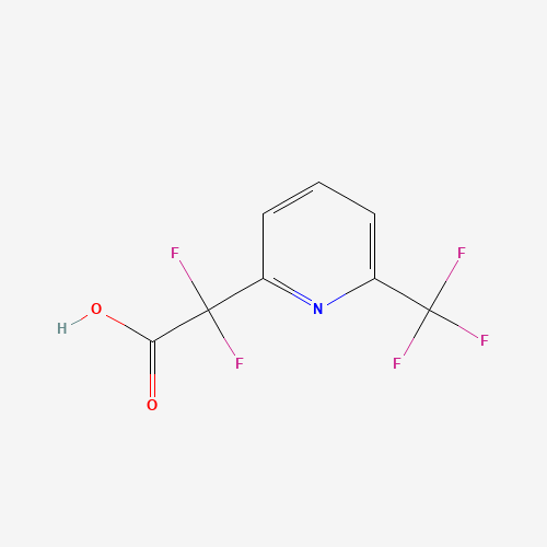 2,2-Difluoro-2-(6-(trifluoromethyl)pyridin-2-yl)acetic acid