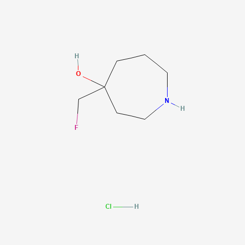4-(Fluoromethyl)azepan-4-ol hydrochloride