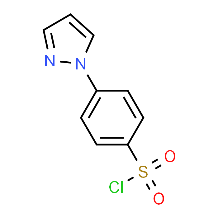 4-(1H-Pyrazol-1-yl)benzene-1-sulfonyl chloride