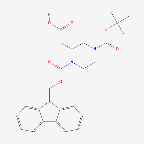 N-4-Boc-N-1-Fmoc-2-piperazine Acetic Acid
