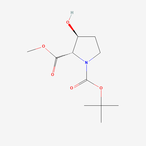 1-(tert-Butyl) 2-methyl (2S,3S)-3-hydroxypyrrolidine-1,2-dicarboxylate
