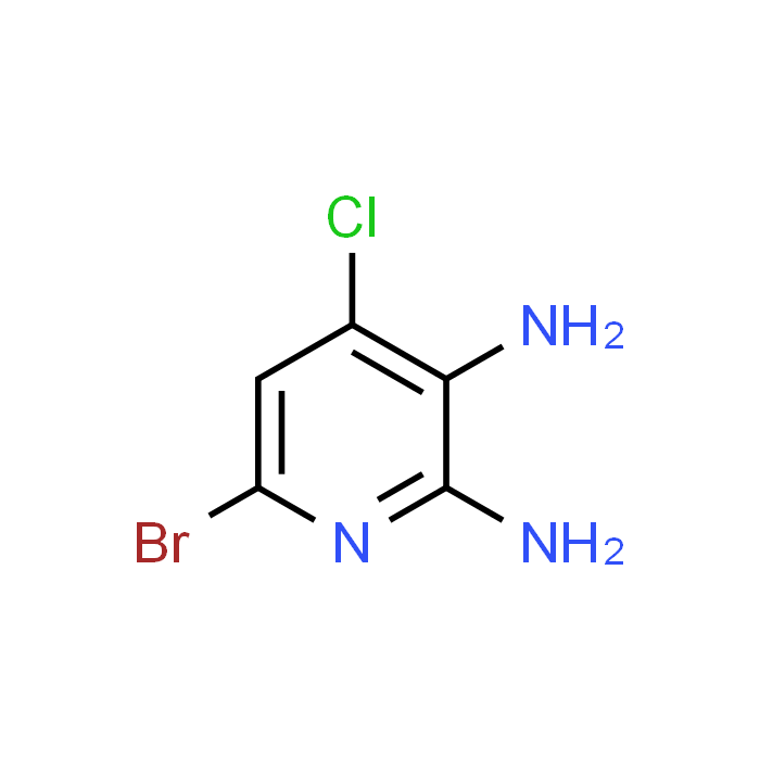 6-Bromo-4-chloropyridine-2,3-diamine