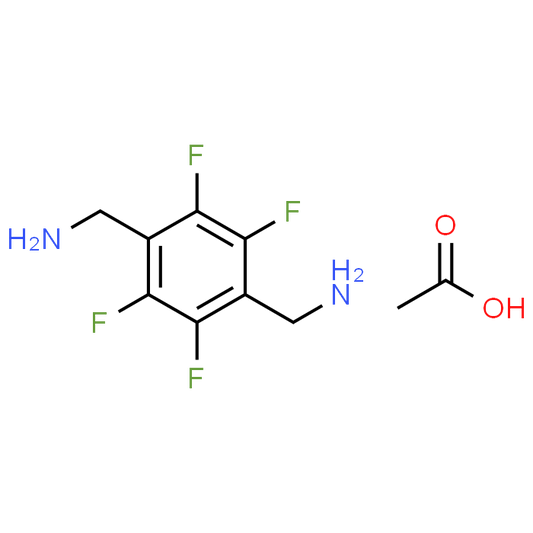 (Perfluoro-1,4-phenylene)dimethanamine acetate