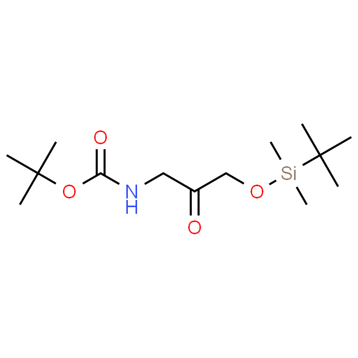 tert-Butyl (3-((tert-butyldimethylsilyl)oxy)-2-oxopropyl)carbamate