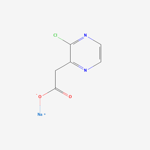 Sodium 2-(3-chloropyrazin-2-yl)acetic acid